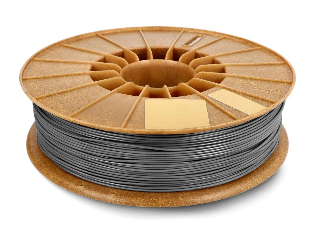 Rosa3D PETG pilkas siūlas ant ritės