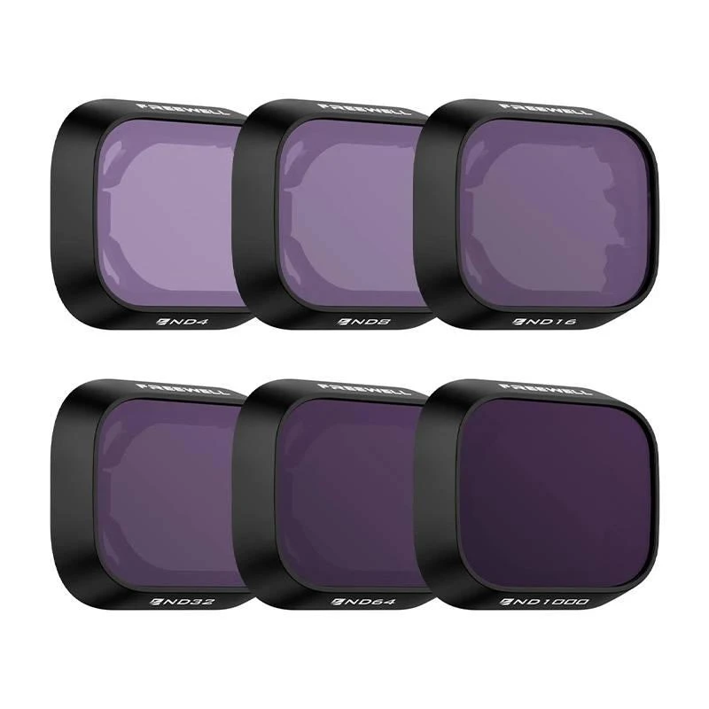 Filtrai Freewell visą dieną, skirti DJI Mini 3 Pro / Mini 3 (6 pakuotės)