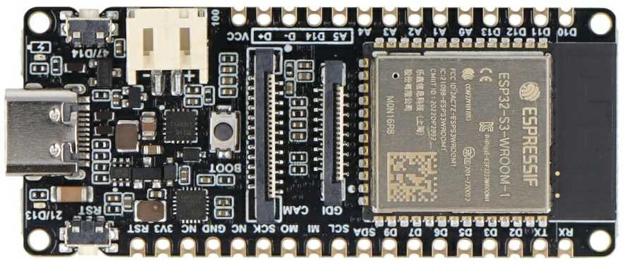 FireBeetle 2 ESP32-S3-U su jungčių bloku