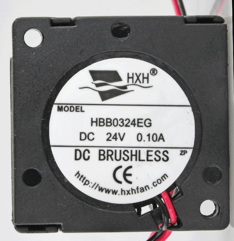 HXH HBB0324EG DC 24V ventiliatorius 3D spausdintuvui