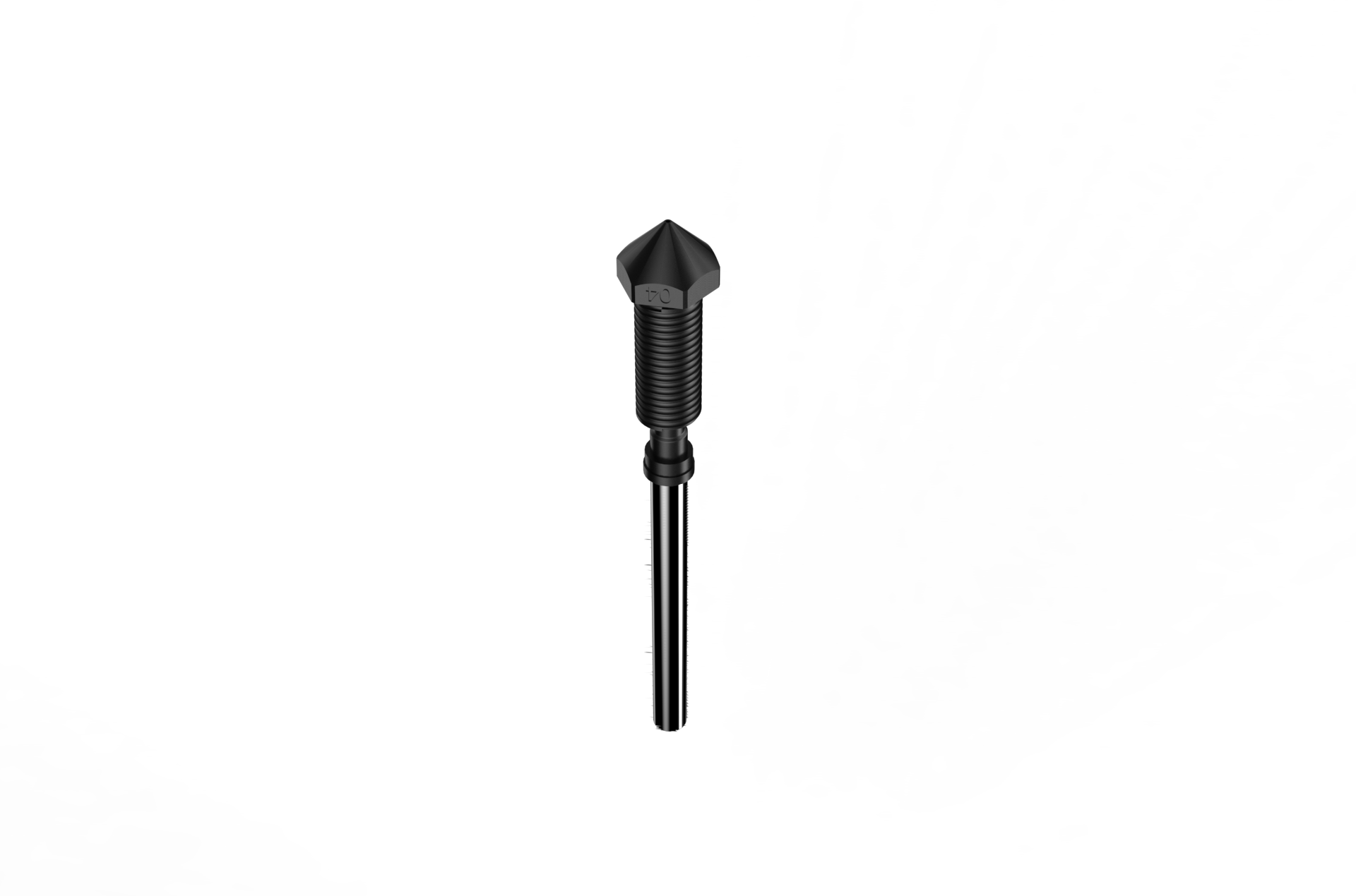 Flashforge Creator3 grūdinto plieno ekstruderio antgalis - 0.4 mm