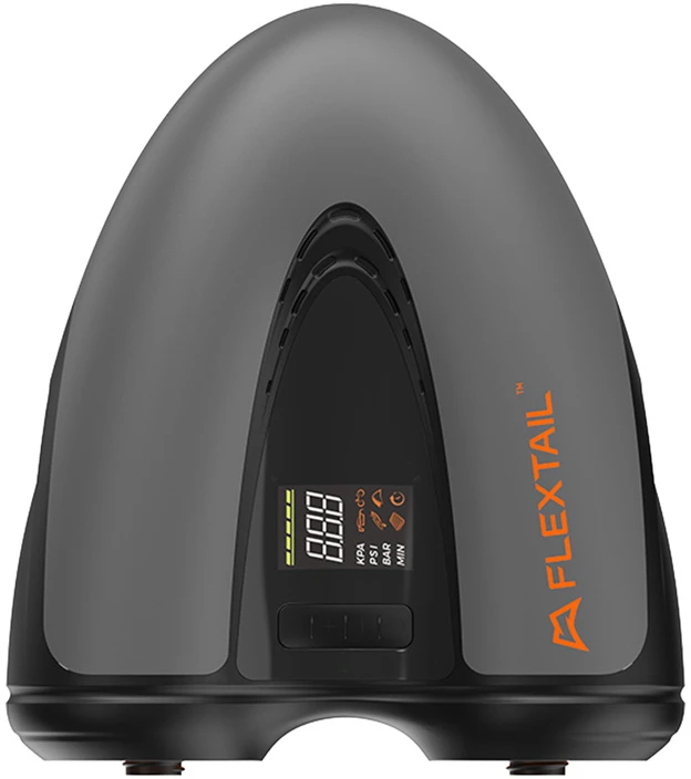 Nešiojama Elektrinė Siurblys - Flextail Evo SUP Pump Pro, 45 PSI, 8000 mAh Baterija, Pilka
