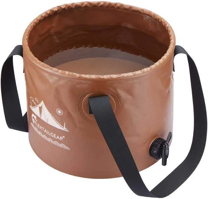 „Flextail Flex Bucket“ 20 l sulankstomas kibiras (rudas)