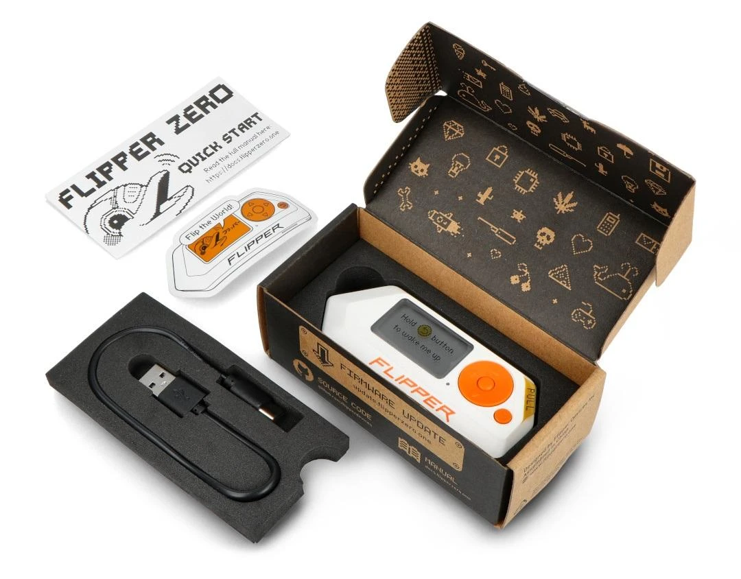 Flipper Zero – Basic – daugiafunkcis Bluetooth/RFID/RF/IR/GPIO/1-Wire įrankis