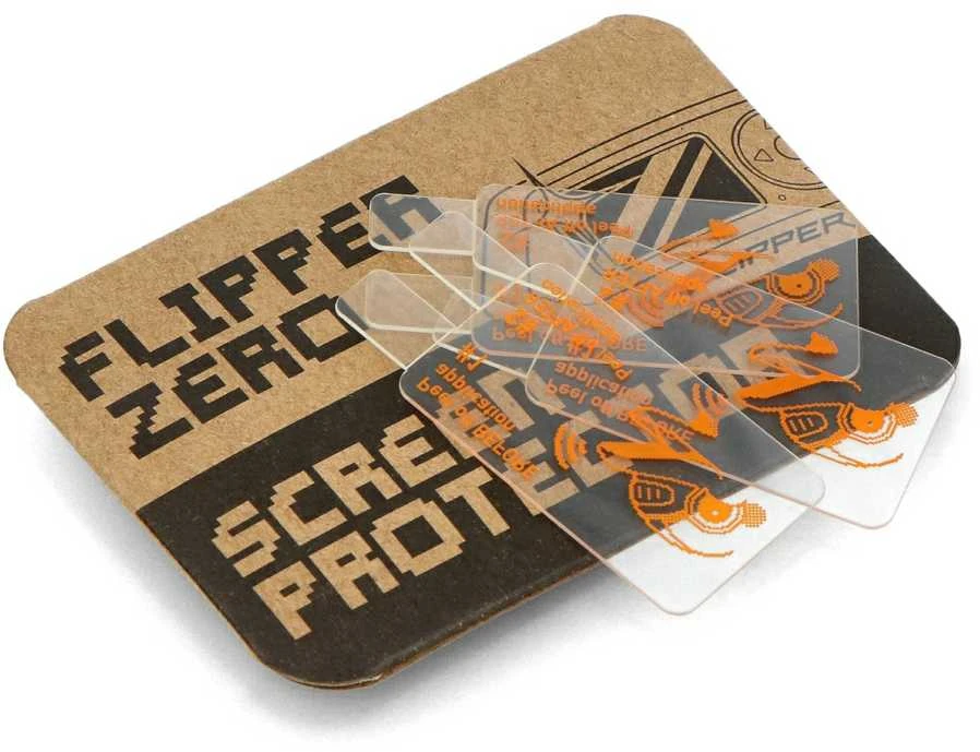 Flipper Zero ekrano apsauginė folija – 3 dalys