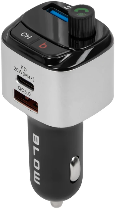 74-206# Transmiter fm blow bluetooth5.3 qc+pd 20w