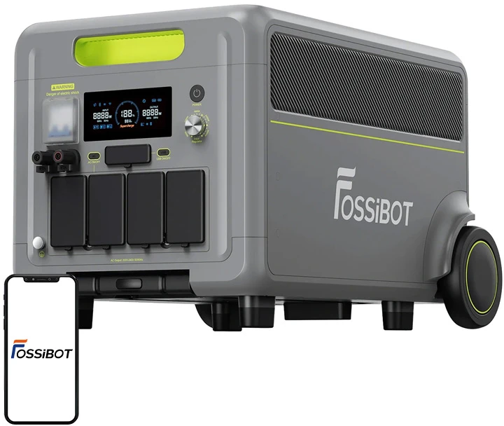 FOSSIBOT F7200 7200W Charging Station (Žalias)