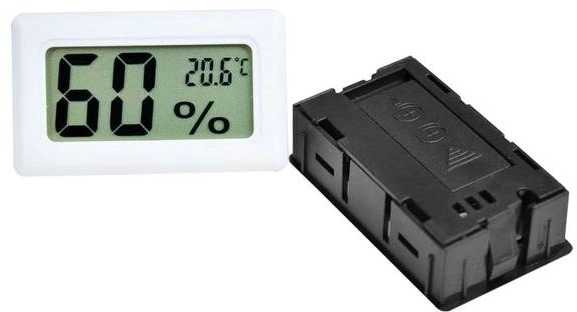 Oem FY-11 LCD termometras ir higrometras korpuse - skaitmeninis higrometras