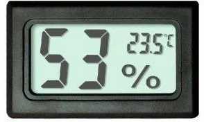 Oem FY-11 LCD termometras ir higrometras korpuse - skaitmeninis higrometras