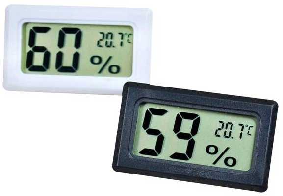 Oem FY-11 LCD termometras ir higrometras korpuse - skaitmeninis higrometras