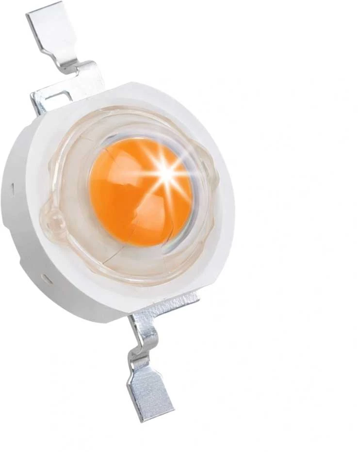 Galingas LED 1W - 30-40lm - Pilnas spektras - 400-840nm - Augalams ir gėlėms auginti