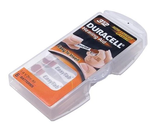 Duracell | A312/DA312/ZL312 | Zinc air cells | 6 pc(s)
