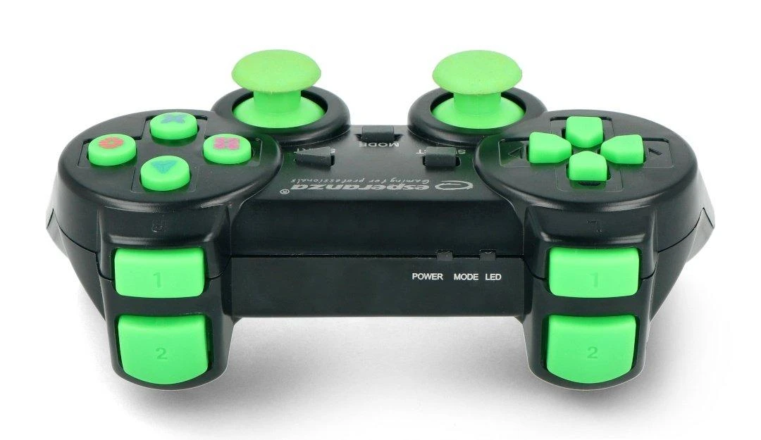 Bevielis ŽAIDIMŲ PULTAS SU VIBRACIJOMIS PC / PS3 ESPERANZA EGG108G GLADIATOR