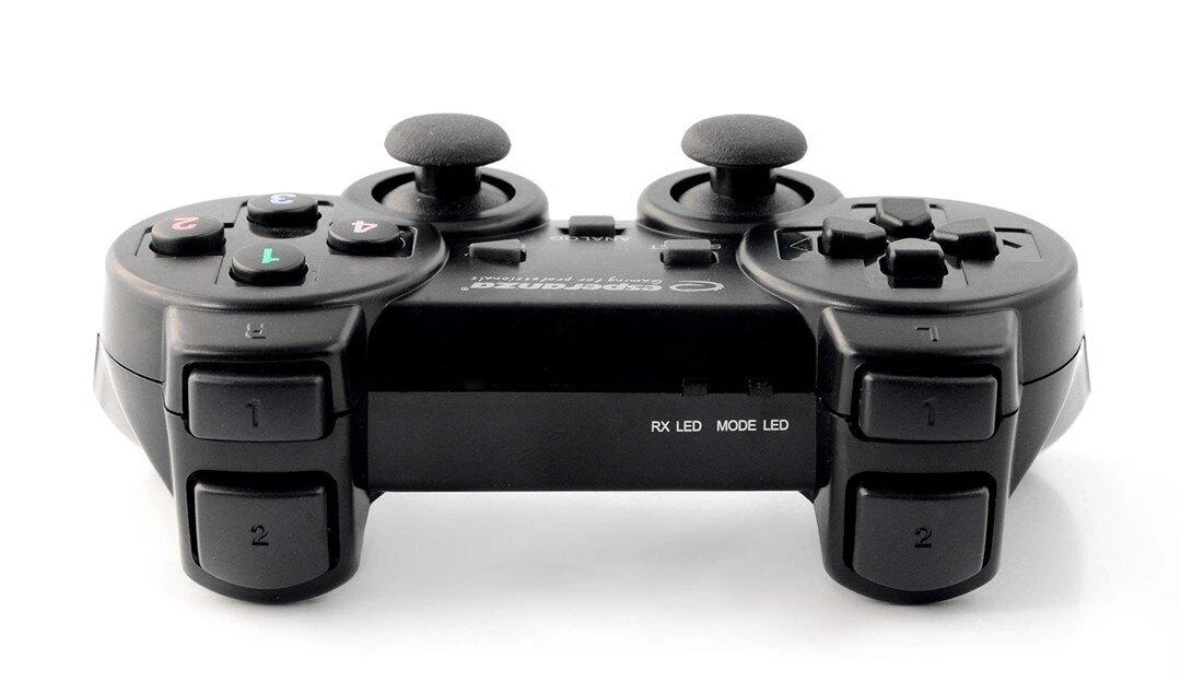 Bevielis ŽAIDIMŲ PULTAS SU VIBRACIJOMIS ESPERANZA EGG108K GLADIATOR PC / PS3
