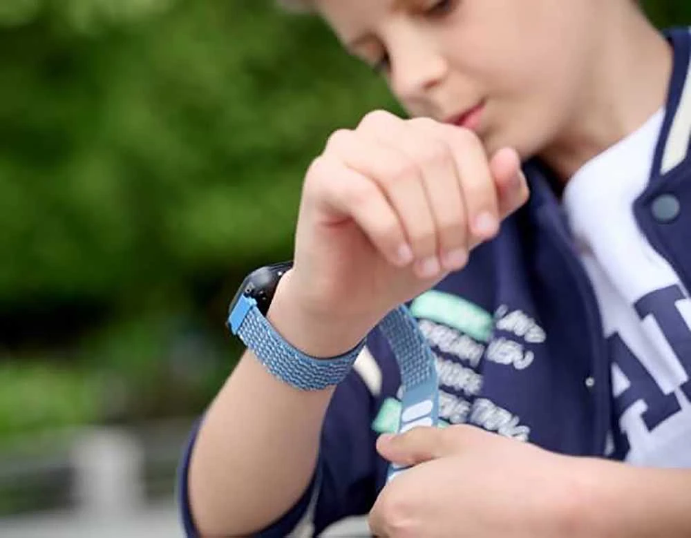 Išmanusis laikrodis vaikams Garett Kids Tech 4G, Juodos spalvos