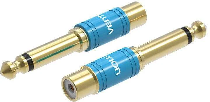 Vention 6.35mm į RCA adapterių pora