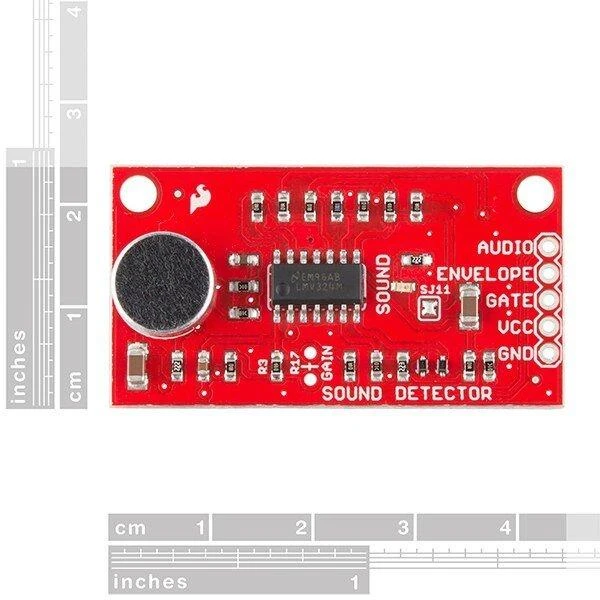 Garso detektorius, mikrofonas, SparkFun SEN-12642