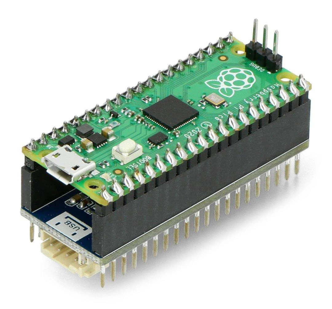 Garso išplėtimas + 2x 5W garsiakalbis, skirtas Raspberry Pi Pico - Waveshare 20167