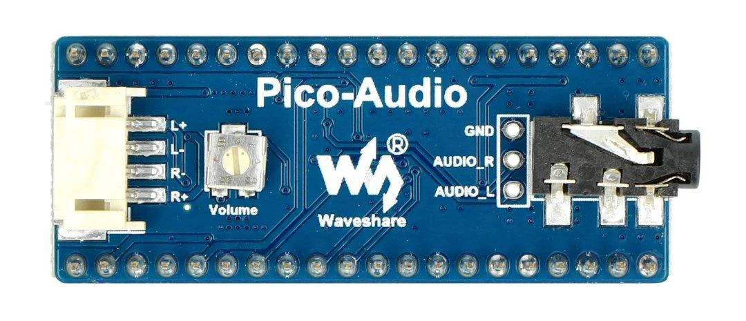 Pico-Audio garso plokštė su garsumo reguliatoriumi