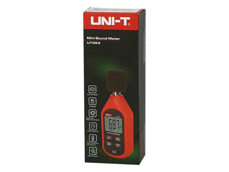 9297# Garso lygio matuoklis UT353 UNI-T