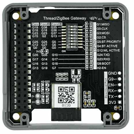 Gateway H2 – ryšio modulis – ESP32-H2-MINI-1 – ZigBee/Thread/Matter – skirtas M5Core kūrimo moduliams – M5Stack M141