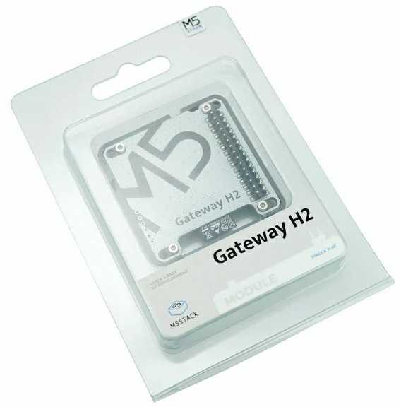 Gateway H2 – ryšio modulis – ESP32-H2-MINI-1 – ZigBee/Thread/Matter – skirtas M5Core kūrimo moduliams – M5Stack M141