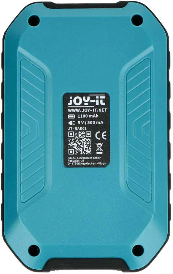 Radiacijos matuoklis γ-, β- ir rentgeno spinduliuotei aptikti - Joy-it JT-RAD01