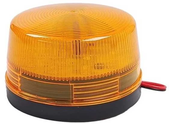 Geltonas LED įspėjamasis švyturėlis