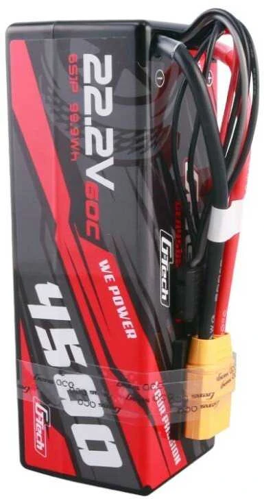 Gens ace G-Tech 4500mAh 6S1P 22.2V 60C HardCase RC car Lipo Baterija 14#