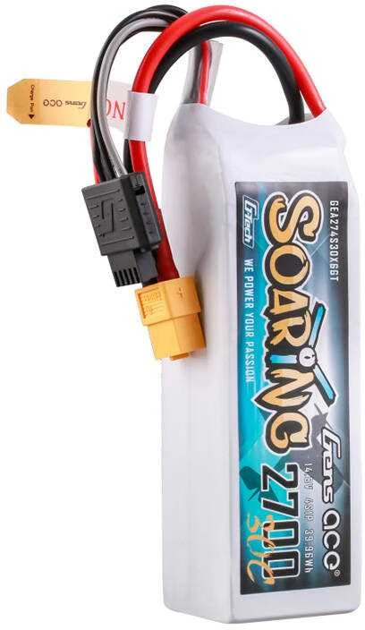 Gens ace G-Tech Soaring 2700mAh 14,8V 30C 4S1P LiPo XT60