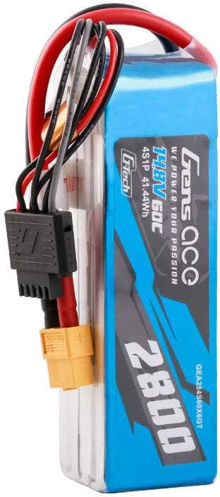 Gens ace G-Tech Soaring 2800mAh 14.8V 60C 4S1P LiPo XT60