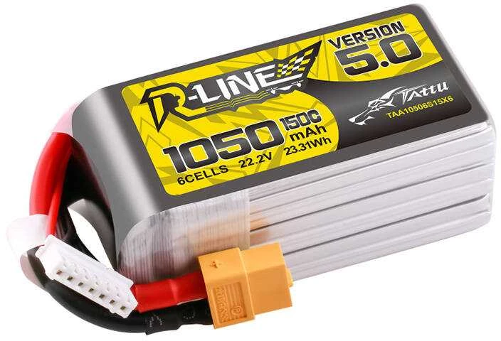 Gens Ace & Tattu Akumuliatorius Tattu R-Line 5.0 versija