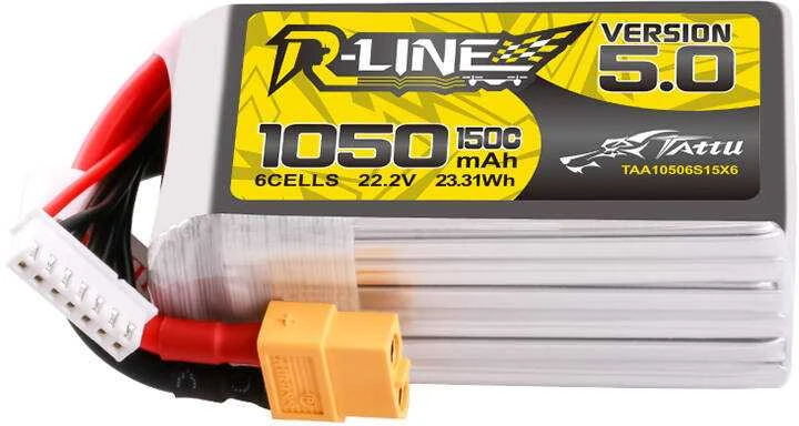 Gens Ace & Tattu Akumuliatorius Tattu R-Line 5.0 versija