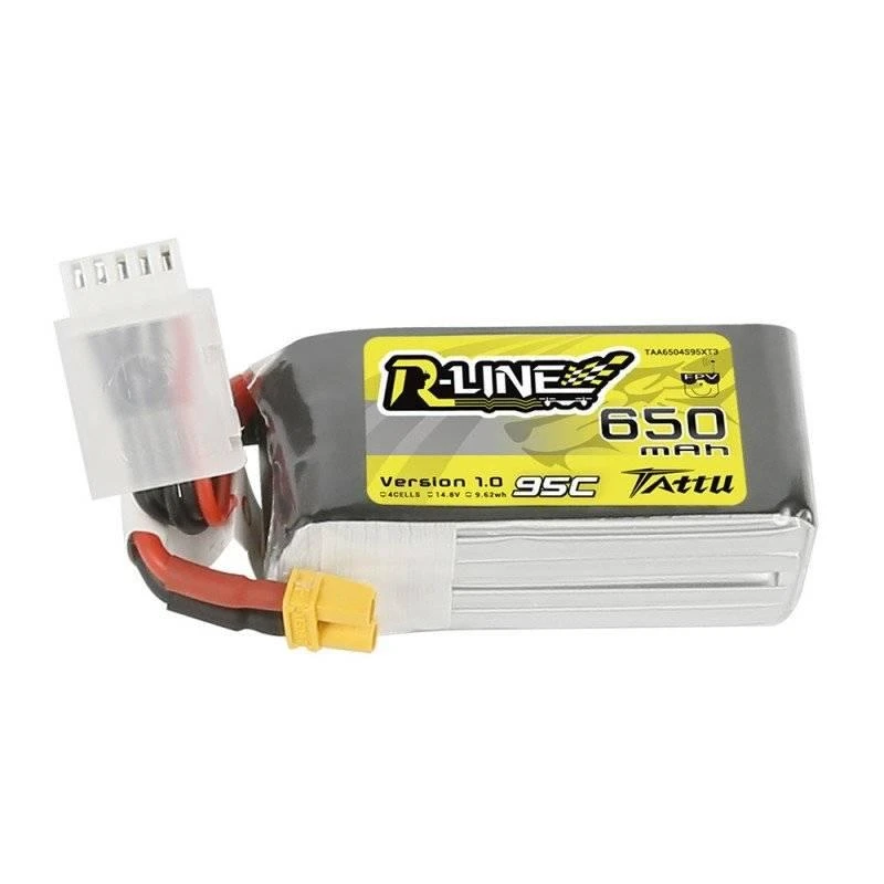 Gens Ace & Tattu Akumuliatorius Tattu R-Line 650mAh 14.8V 95C 4S1P XT30