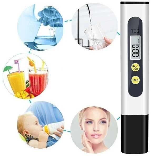Oem Geriamojo vandens kokybės matuoklis TDS baltas 1-999PPM - grynumo matuoklis