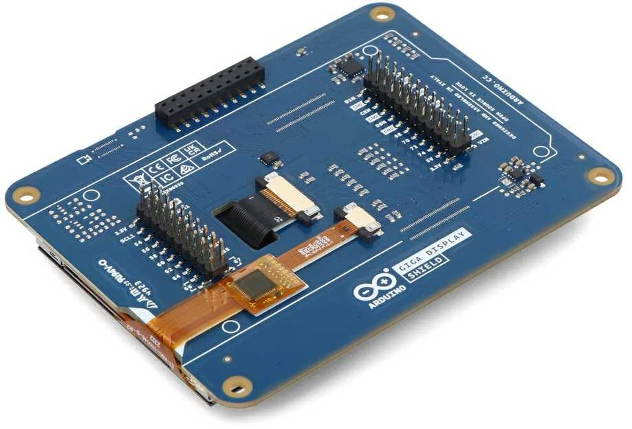 Giga Ekranas Shield – 3.97 colių jutiklinio ekrano perdanga – Arduino ASX00039