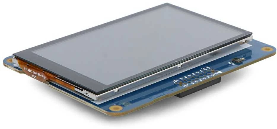 Giga Ekranas Shield – 3.97 colių jutiklinio ekrano perdanga – Arduino ASX00039