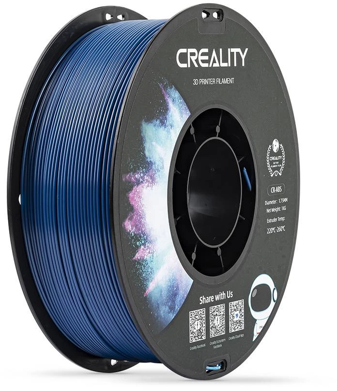 Gija Creality CR-ABS 1.75mm 1kg - Mėlyna