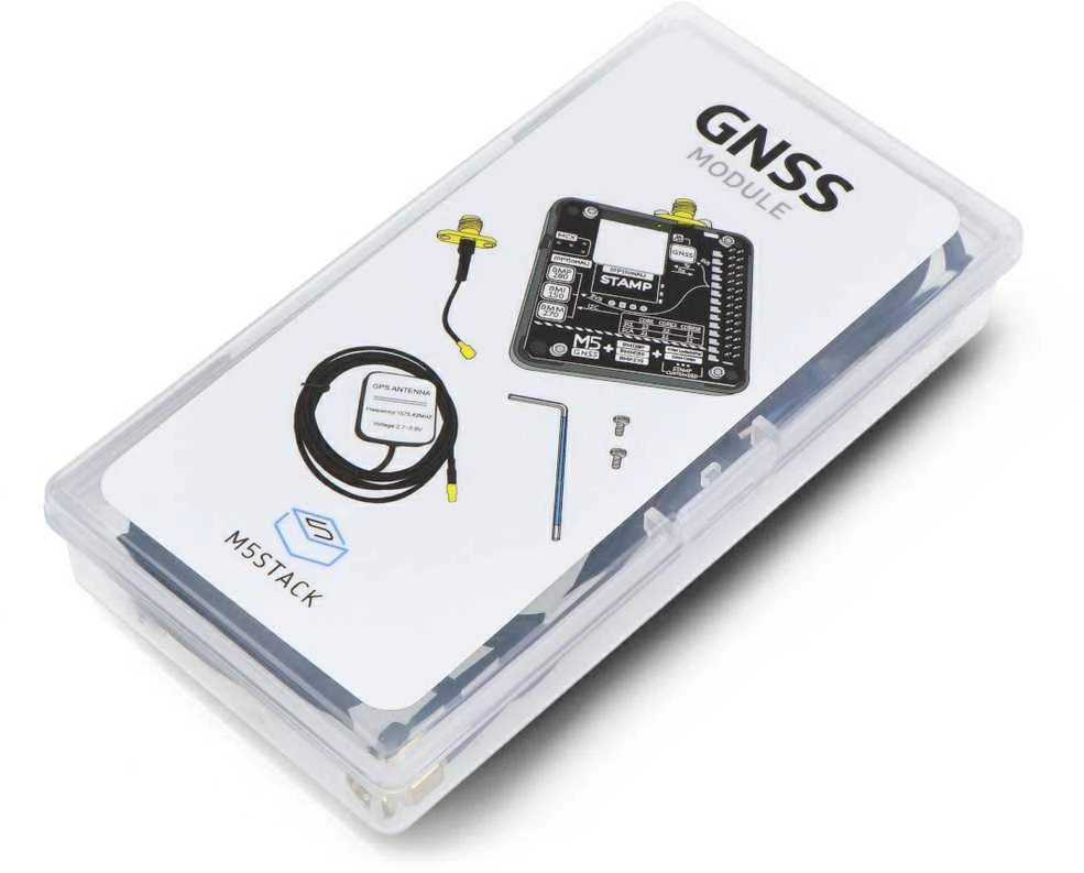 GNSS modulis su slėgio jutikliu, IMU ir magnetometru - NEO-M9N, BMP280, BMI270, BMM150 - M5Stack Core - M5Stack M135