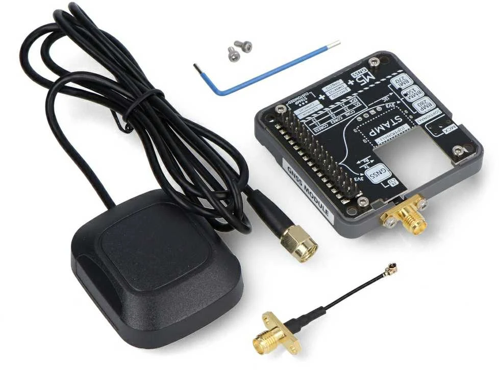 GNSS modulis su slėgio jutikliu, IMU ir magnetometru - NEO-M9N, BMP280, BMI270, BMM150 - M5Stack Core - M5Stack M135