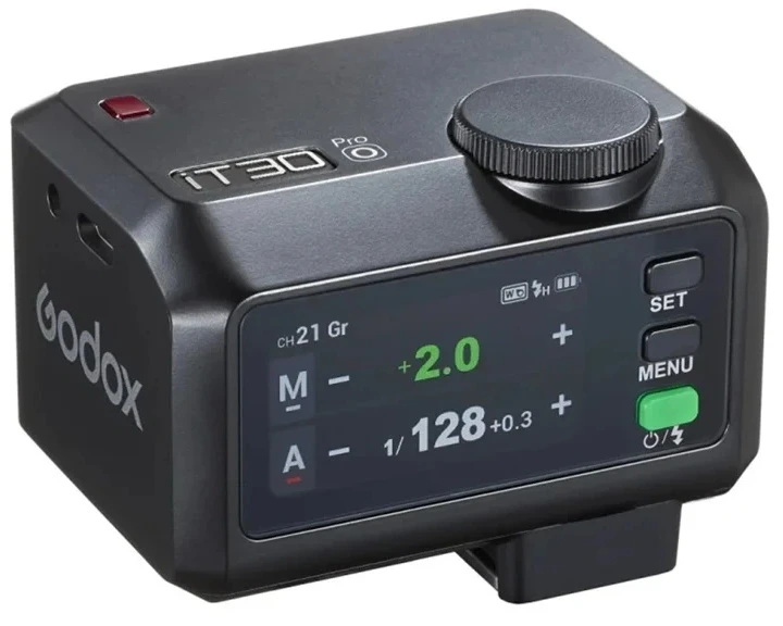 Kamera - Godox iT30Pro O TTL blykstė 1/8000s 120g juoda