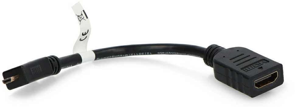 Goobay 58683 microHDMI - HDMI adapteris - 15cm