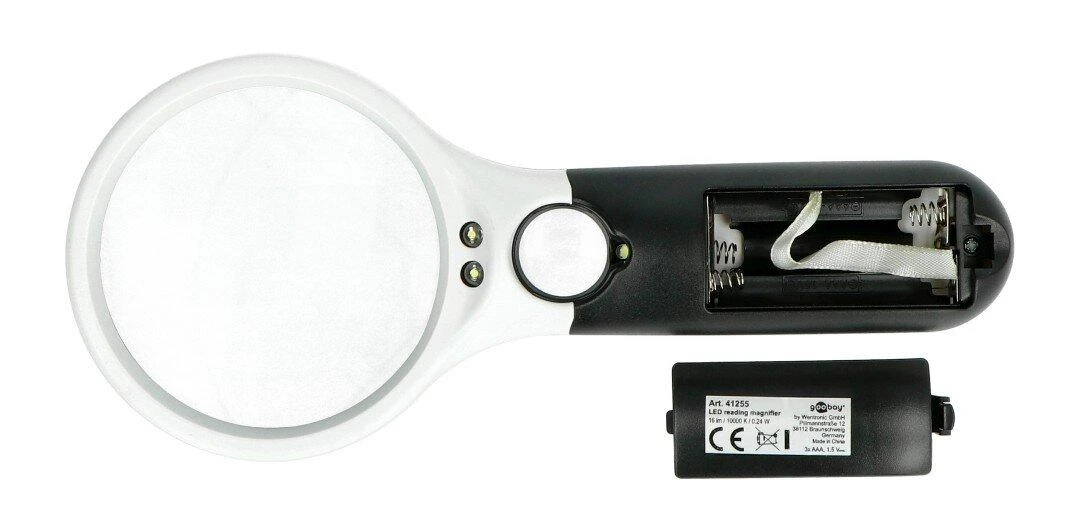 Goobay didinamasis stiklas su LED lempute 41255LED LED