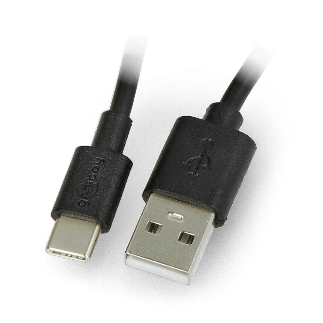 „Goobay“ | USB-C įkrovimo ir sinchronizavimo laidas (USB-A > USB-C) | 38675 | RJ-45 | RJ-45 90° | Juodas