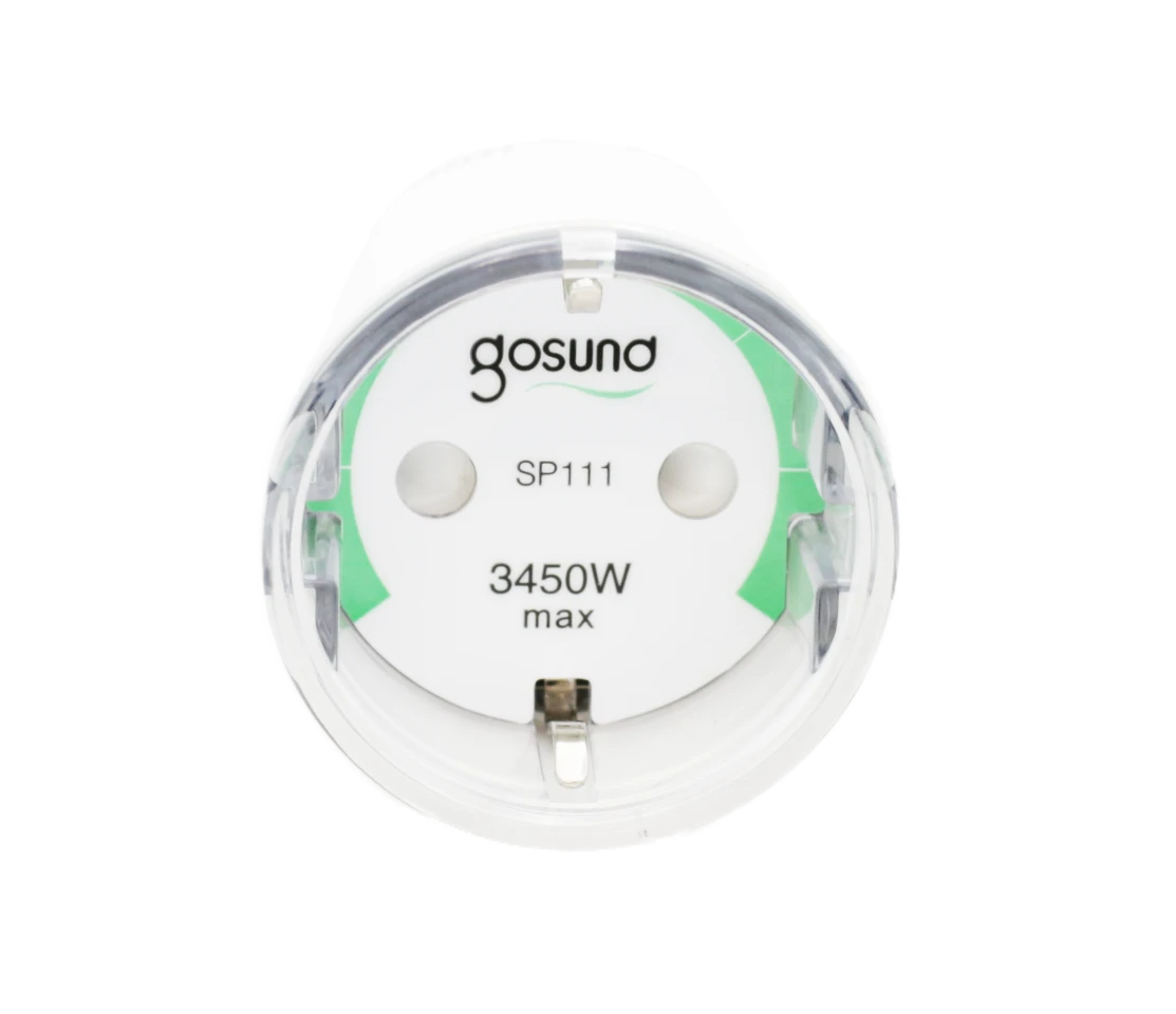 Gosund Nitebird Išmanusis kištukas WiFi Gosund SP111 3680W 16A Tuya