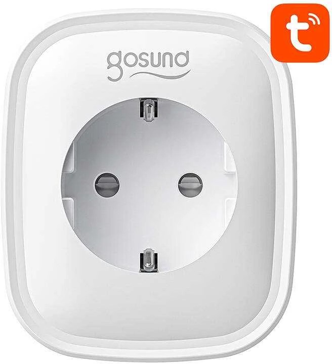 „Gosund SP6 16A USB-C 20W Tuya“ išmanusis WiFi/Bluetooth lizdas