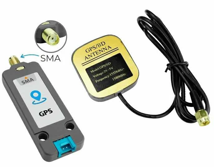 M5Stack GPS modulis su išorine antena
