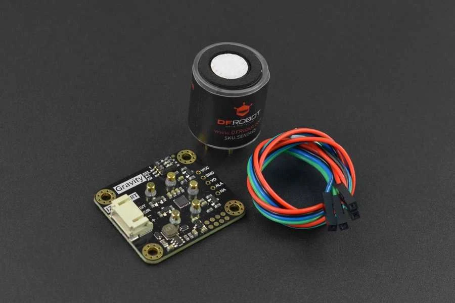 Gravitacijos - O2 deguonies jutiklis - I2C / UART - gamykloje kalibruotas - DFRobot SEN0465