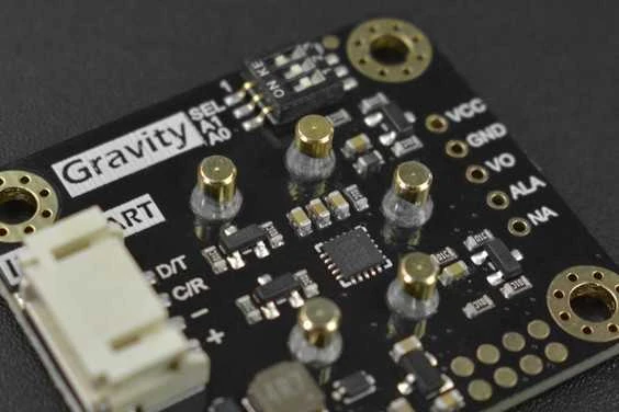 Gravitacijos - O2 deguonies jutiklis - I2C / UART - gamykloje kalibruotas - DFRobot SEN0465