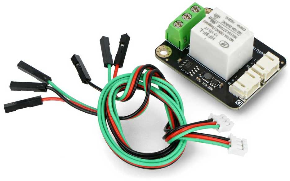 Gravity - 10A/250VAC magnetinė relė su užraktu, skirta Arduino ir ESP32 - DFRobot DFR0996